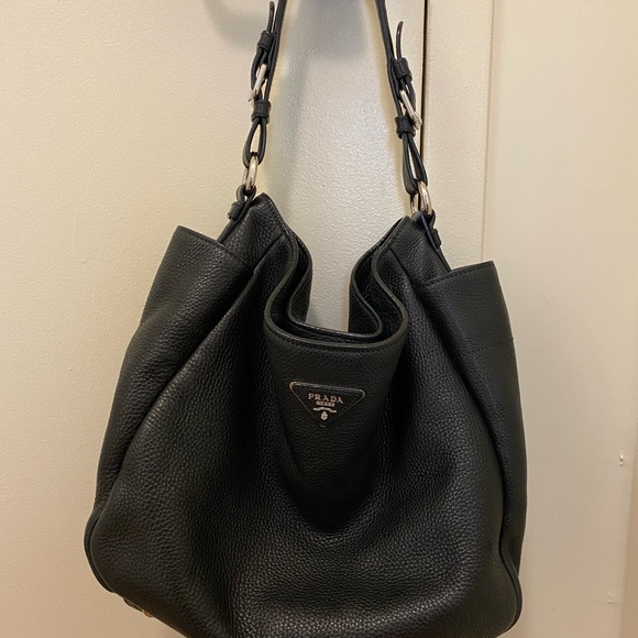 COPY - Prada Vitello Daino Side Pocket Hobo - Picture 2 of 9